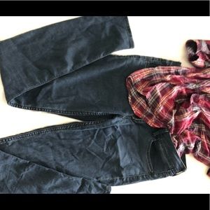 Super thin skinny jeans stretchy